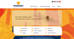 Desktop Screenshot of ambserv.com.br